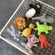 Pet dog dog toy Teddy bite-resistant small dog animal knot doll than bear puppy toy grinding teeth
