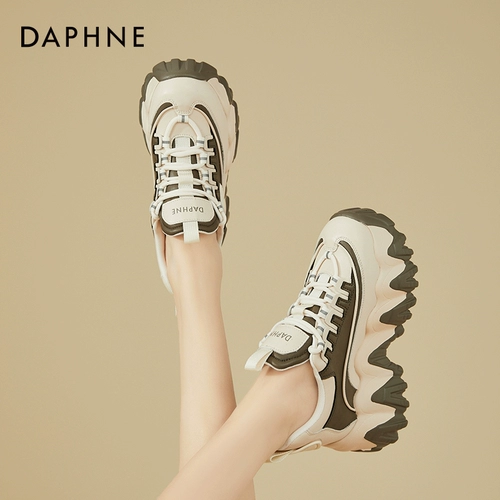 Высокая спортивная обувь для отдыха на платформе, коллекция 2023, осенняя, 8см