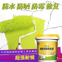 External Wall waterproof coating outdoor self-brushing exterior wall paint waterproof sunscreen cement paint wall paint latex paint white color
