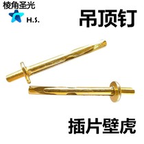 Expansion screw ceiling nail knocking nail double piece gecko insert gecko 6 × 60 Punch Type tapping expansion nail