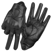 VOERH Motorcycle gloves Anti-fall hole Breathable Touch Screen Sheep Leather Genuine Leather Summer Locomotive Riding Gear All Season