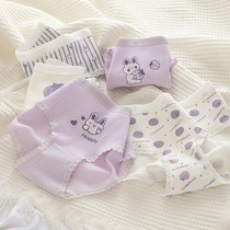 Childrens underwear Girls Triangle cotton Girls underpants CUHK Girl 12-year-old girl All cotton shorts No clip