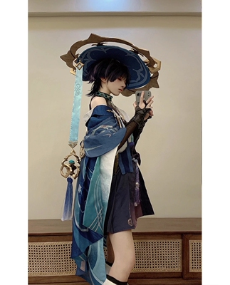 taobao agent The original God Wanderer cosplay Sumi Satta COS clothing game c service men's full set of clothing men's and women