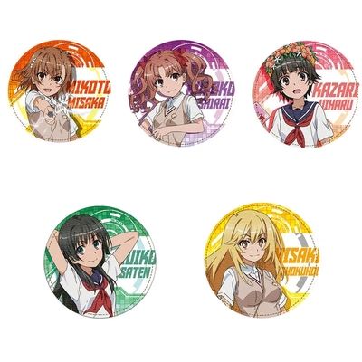 taobao agent A certain scientific super electromagnetic gun Shirai Kuroko Misaka Mikoto around the two-dimensional animation badge pendant