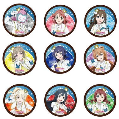 taobao agent LoveLive Rainbow Tianwang Temple Lilina Palace loves the two -dimensional anime badge around the river,