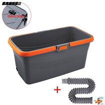  Toke pool plastic mop pool with sewer mop pool narrow long square wash mop pool barrel plastic with sewer drain