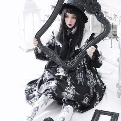 taobao agent Classic doll, Lolita style, long sleeve, Lolita OP