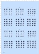 81450 full - plate rubber proportionately small fox homemade models eyeWater sticker model doll stick adhesive