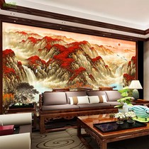 Hon Express When Head Bamboo Fiber Office Sofa background Protection wall panel Living room TV Film and TV Integrated wall panel buckle plate