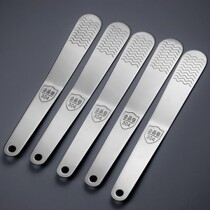 Dumplings Press Leather leather dumplings dumplings Stuffed Spoon Wonton Dumplings Water Dumplings 304 Filling Stirring Straight Spoon Filling with Chaotic God