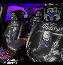 Chicano West Coast Cushion Hiphop Hip Hop Style Summer Car Decoration Trend Net Red Seat Cushion
