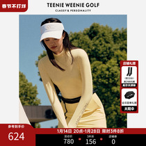 TeenieWeenieGolf Cubs golf womens half-high collar long-sleeved T-shirt autumn slim bottoming shirt 2022