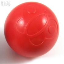 Grab rattle ball bouncing ball sand sound exercise grasping small ball baby toy visual training color discrimination red ball