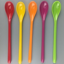 Metamine spoon long handle plastic spoon mixing spoon commercial spoon spoon dining cute bar spoon