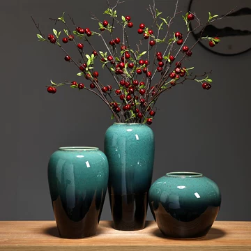 孔雀蓝花瓶-孔雀蓝花瓶促销价格、孔雀蓝花瓶品牌- 淘宝