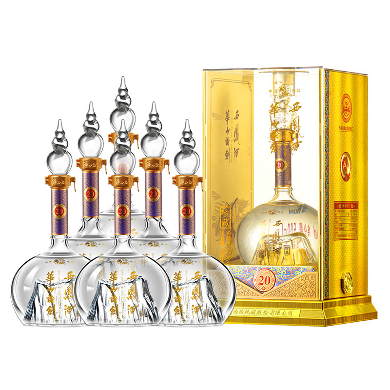 ぶ*ろ様 中国名酒　西鳳酒　華山論剣　20年　スペシャルセット 西凤酒华山论剑20年52度-西凤酒华山论剑20年52度促销价格、西凤酒华山