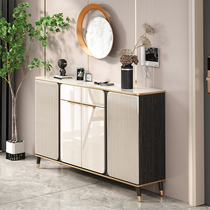 Light luxury door opening shoe cabinet home door large capacity storage cabinet entry door locker simple modern entry hall cabinet
