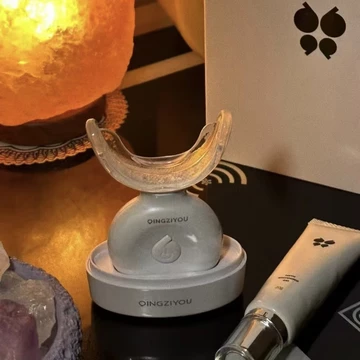 美牙仪器 牙齿美白仪推荐！便携式冷光美牙灯+凝胶组合，告别黄牙逆袭白
