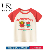 Brand discount store dedicated to the warehouse in 2023 new Korean childrens clothing short sleeve t - shirt girl clothes