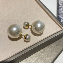 Ddy Home Classic Pearl Earrings Senior Sensation Retro Accessories 2022 100 lap before and after 2-100 lap CD ear nails