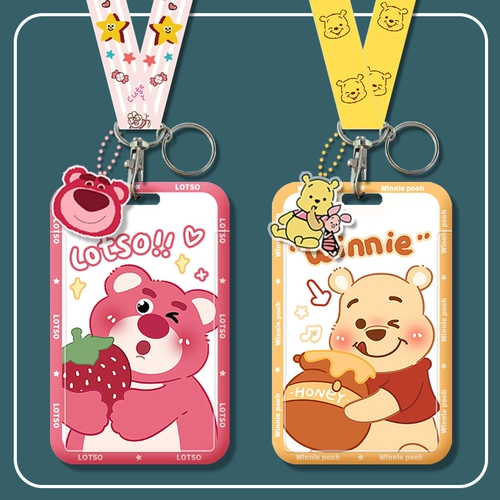 Прозрачный картхолдер на шнурке, детский ремешок для раннего возраста