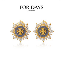 For Days Classic years Classic line Fashion round Pearl Everest