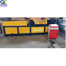 Steel bar pull straight cut off all-in-one 12mm steel bar automatic truncating machine electric type round steel wire drawing equipment