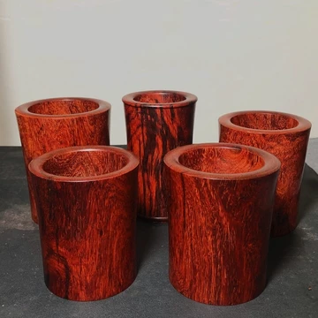 筆筒 紫檀 頂級精品金星小葉紫檀筆筒(直徑:120mm高:128mm)市面少見的高端