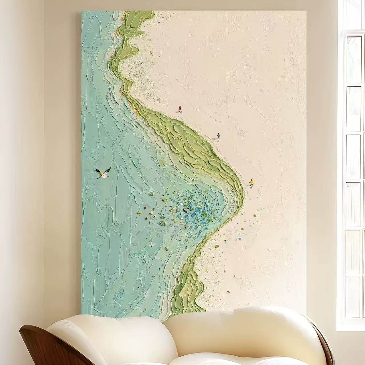 手绘奶油风风景油画-手绘奶油风风景油画促销价格、手绘奶油风风景油画