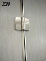 Stainless steel thickened with toilet partition No man public toilet partition door lock foot to support a bit of fit