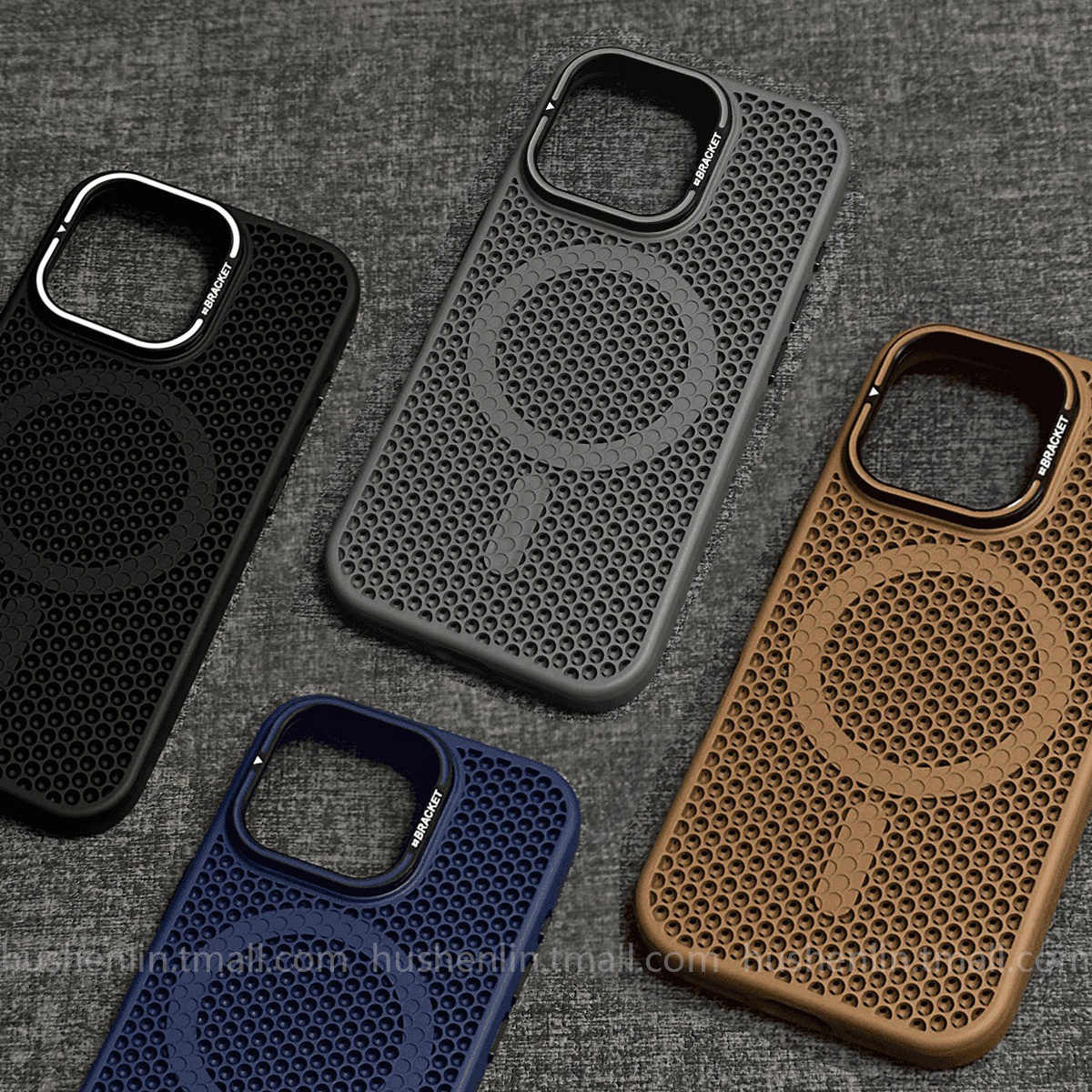 MagSafe磁吸蜂窝散热支架最后适配哪里儿些iPhone。甚么么选配套移动端壳才防摔又防指纹。