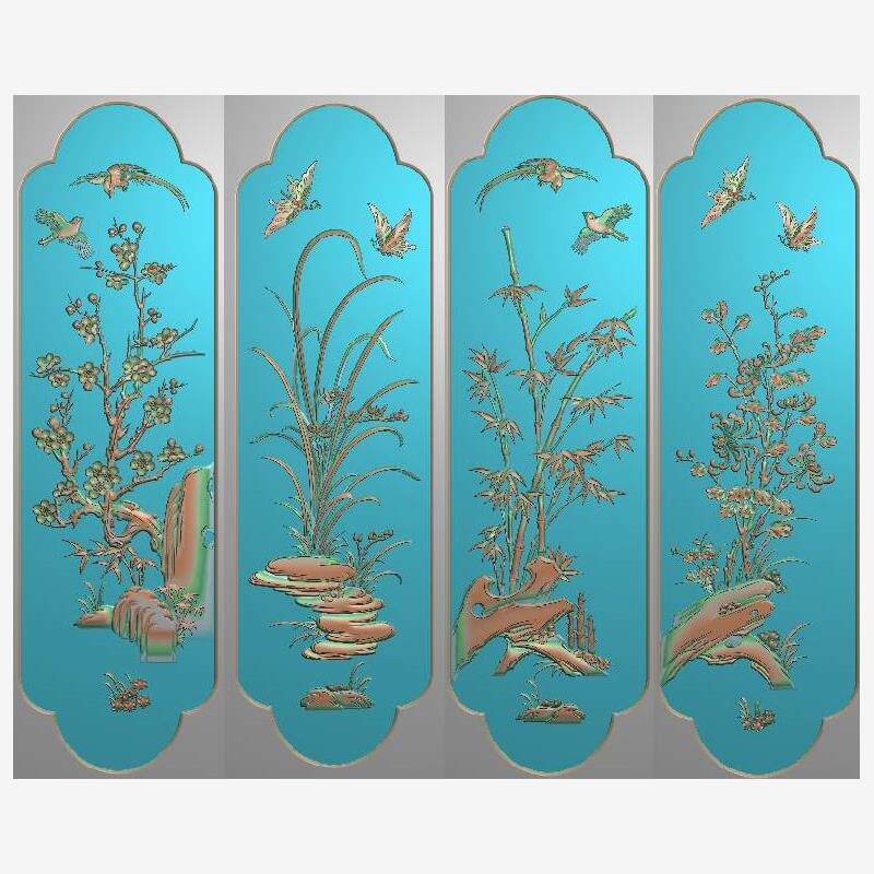 4枚屏風 梅蘭竹菊 希少 美品 コレクション 装飾品 工芸品 美術品 置物 梅兰竹菊屏风-梅兰竹菊屏风促销价格、梅兰竹菊屏风品牌- 淘宝