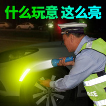 3M wheel eyebrow reflective sticker car sticker scratch cover car sticker luminous wheel eyebrow sticker on both sides of the body modified wheel hub sticker