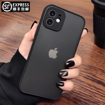 Suitable for Apple 13 phone case iphone12promax silicone lens all-inclusive fall-proof 11 xs mini simple