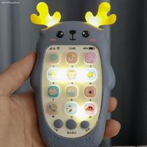  Childrens mobile phone toys Baby educational early education can bite simulation phone 0-1 year old girl 6 months 8 baby 7 boy