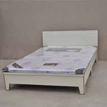 Bed Cheap Bed Simple Bed Economy Type Double Bed Rental Home Furnishings Single Bed Master Bedroom of the modern little family Type