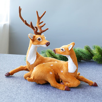 Jingshiya Christmas lovers deer couples Christmas Deer Elk Christmas Deer Elk Christmas reindeer Christmas decoration deer