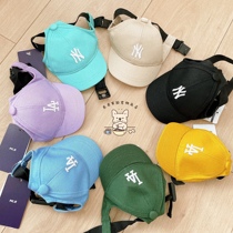 Pet baseball cap~Korea ins net celebrity with the same LA hat dog cat accessories sun hat adjustable NY