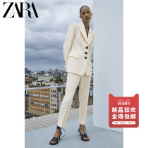 ZARA early autumn new womens high waist and ankle pants 08499484733