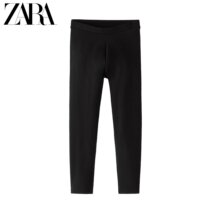 ZARA Spring Summer New Child Clothing Girl Basic no Decorative Hit Bottom Pants 0071102800