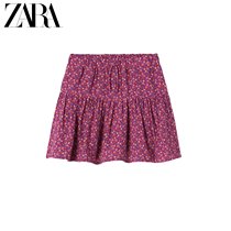  ZARA early autumn new childrens clothing girls laminated decoration casual shorts skirt 06232235647