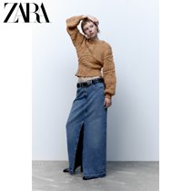 ZARA autumn and winter new womens hollow sweater knitted sweater 3991120 704