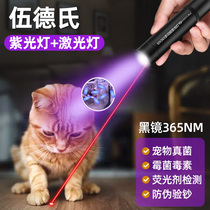 Wood's Light Shines Cat Moss Pet Cat Urine Fungal Detection Flashlight Ultraviolet Fluorescent Agent Violet Household Banknote