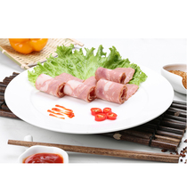 Hui FA bacon meat slices breakfast no salt commercial bacon iron plate hand grab cake barbecue 12KG box Jiangsu Zhejiang Shanghai and Anhui