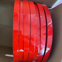Red highlight 1x22mm specification pvc bright mirror bright red edge band cabinet furniture edge banding strip