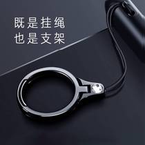 Metal mobile phone lanyard bracket ring buckle short womens universal multi-function pendant wrist rope anti-drop buckle bracelet