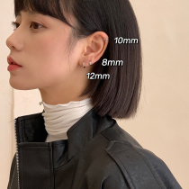 Earrings Woman Earrings Pure Silver Earbone Nail Superior Temperament Earrings Earrings Ears Ring Ears Ring Autumn Winter Ear Buttondown Men