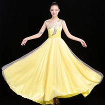 New opening dance big dress costume female atmosphere large stage performance clothing song and dance modern dance costume