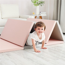 Export Korean baby crawling mat XPE thickened folding 4CM baby climbing mat living room splicing childrens play mat