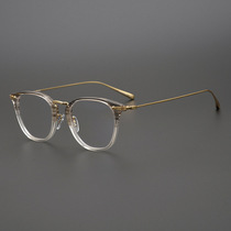 Retro Hong Sun Honglei same frame black glasses frame super light men and women can be equipped with myopia glasses frame